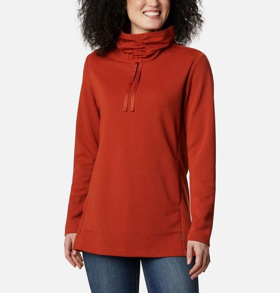 Columbia Firwood Sweaters Red For Women's NZ62370 New Zealand